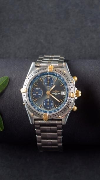 BREITLING Chronomat B 13047 - Vers 1989 Montre...