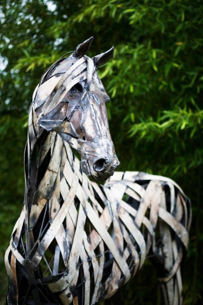 Christophe MILCENT
«Dans le vent» 2017.Acier...