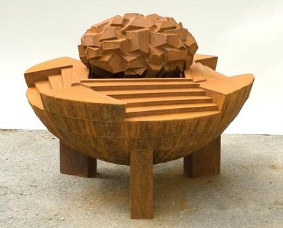 Ariel MOSCOVICI
«Ile 8»2008 Acier corten.
Pièce...