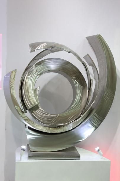 Guillaume ROCHE
«Esclos 105bis» Inox, pièce...