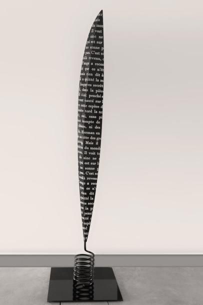 Francis GUERRIER
«Plume d’ange» 2010.
Acier,...