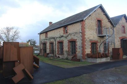 Olivier De COUX
«A D 9» 2016.Acier corten.
Pièce...