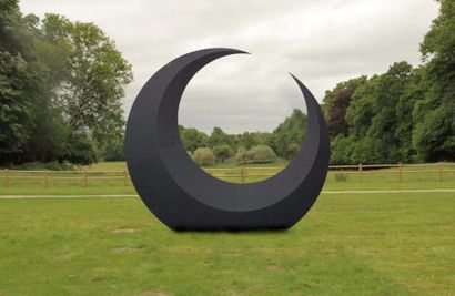 Francis GUERRIER
«Lune Noire» 2017.Aluminium...