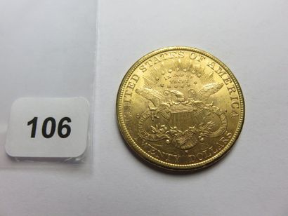 Monnaie or - USA - 20 Dollars Liberty 1897...