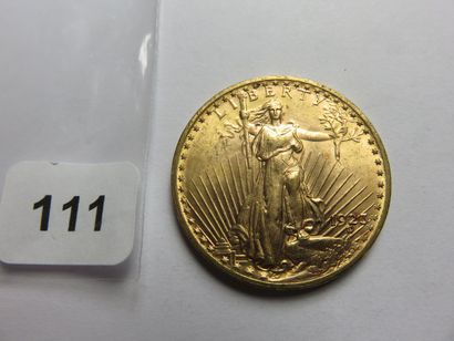 Monnaie or - USA - 20 Dollars Saint-Gaudens...