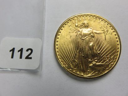 Monnaie or - USA - 20 Dollars Saint-Gaudens...