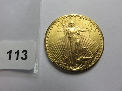 Monnaie or - USA - 20 Dollars Saint-Gaudens...