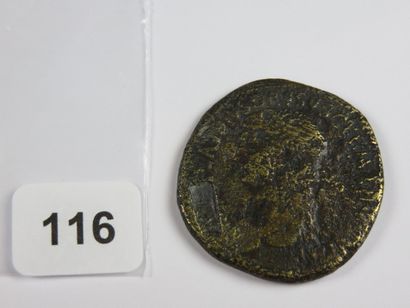 Monnaie - Empire romain - Sesterce de Néron...