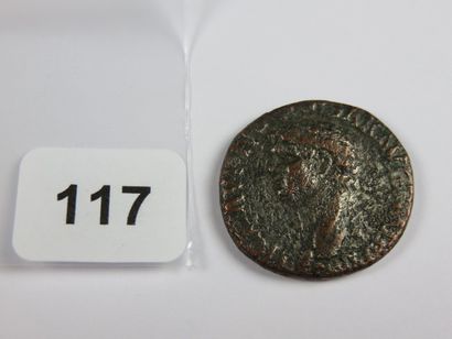 Monnaie - Empire romain - As de Claude, Minerve...