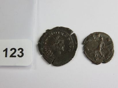Monnaies - Empire romain - Lot de 2 x Antoniniens...