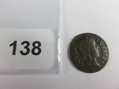 Monnaie Royale - Louis XIV - Denier Tournois...
