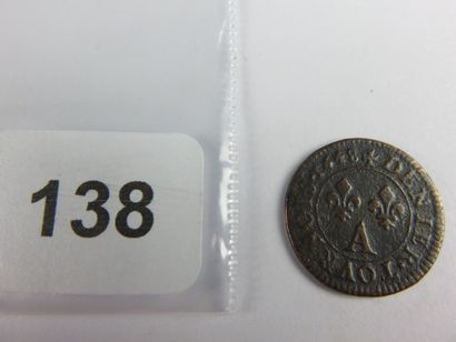 Monnaie Royale - Louis XIV - Denier Tournois...