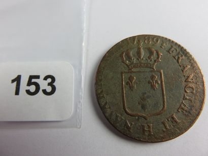 Monnaie Royale - Louis XVI - 1 Sol à l'écu...