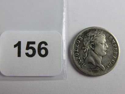 Monnaie - Demi-Franc Napoléon Ier tête laurée,...