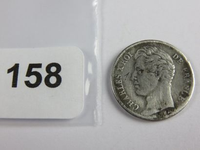 Monnaie - 1/2 Franc Charles X 1829 H (La...