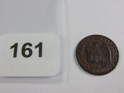 Monnaie - France - 1 Centime Napoléon III,...