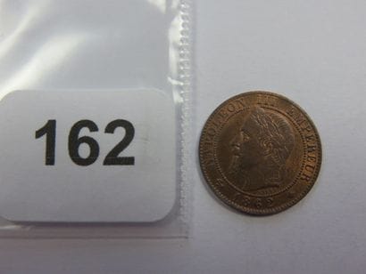 Monnaie - France - 1 Centime Napoléon III,...