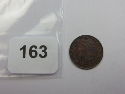 Monnaie - France - 1 Centime Napoléon III,...