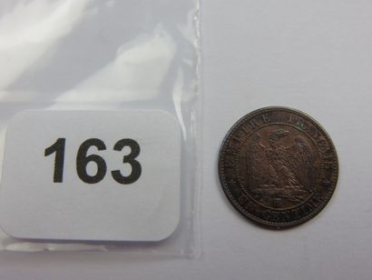 Monnaie - France - 1 Centime Napoléon III,...