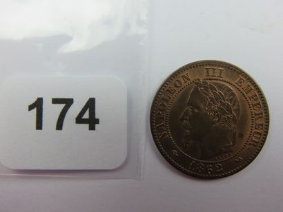 Monnaie - France - 2 Centimes Napoléon III,...