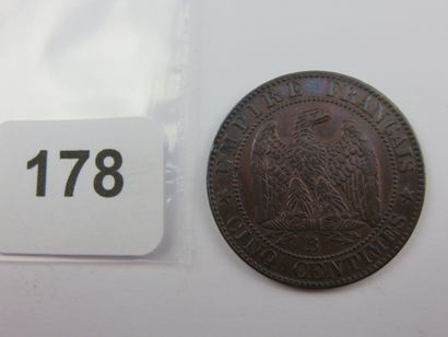 Monnaie - France - 5 Centimes Napoléon III,...