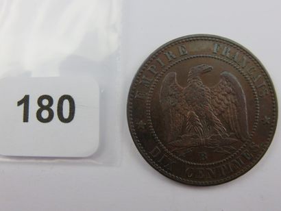 Monnaie - France - 10 Centimes Napoléon III,...