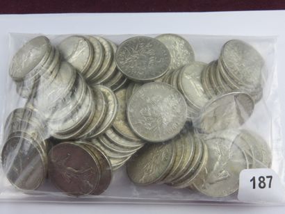 Monnaies - France - 69 x 5 Francs Semeuse...