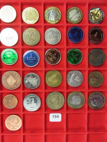 Monnaies temporaires - France - Collection...