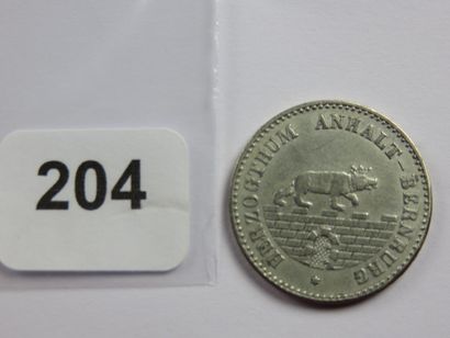 Monnaie - Anhalt - Bernburg (États allemands)...