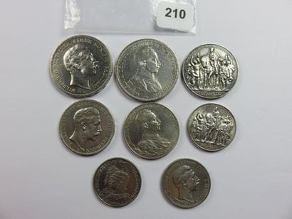 Monnaies - Prusse (États allemands) - Lot...