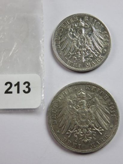 Monnaies - Wurttemberg (États allemands)...