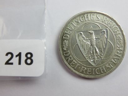 Monnaie - Allemagne - 3 Reichsmark 1930 A...