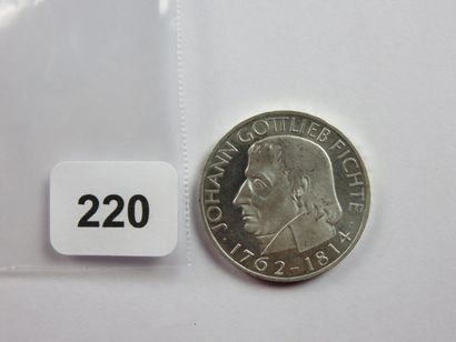 Monnaie - Allemagne - 5 Mark Johann Gottlieb...