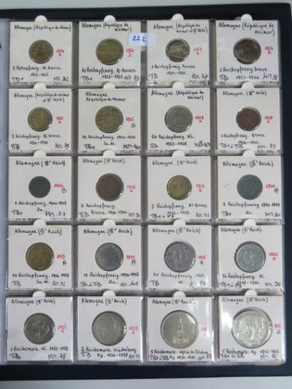Monnaies - Allemagne - Collection de 114...