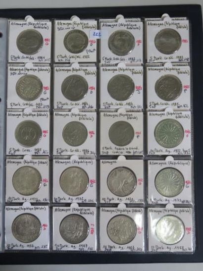 Monnaies - Allemagne - Collection de 114...