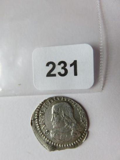Monnaie - Espagne (Barcelone) - 1 real (Croat)...