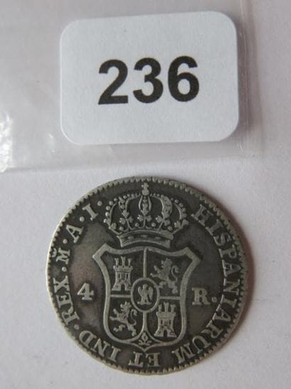 Monnaie - Espagne (Monnaie Napoléonienne)...