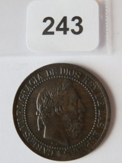 Monnaie - Espagne - 10 Centimos de Peseta...