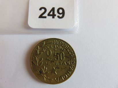 Monnaie - Espagne (guerre civil) - Menorca...