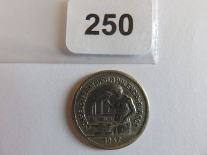 Monnaie - Espagne (guerre civil) - Santander,...