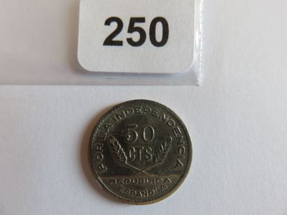 Monnaie - Espagne (guerre civil) - Santander,...