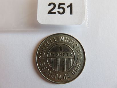 Monnaie - Espagne (guerre civil) - Segarra...
