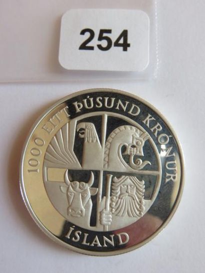 Monnaie - Islande - 1000 Kronur 