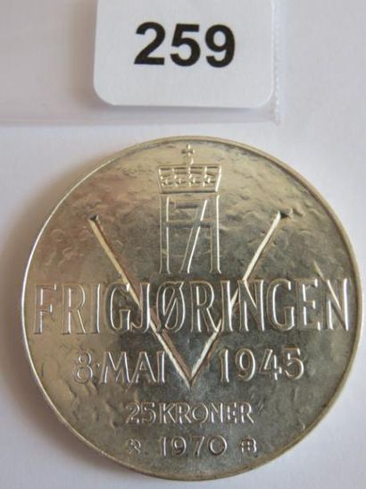 Monnaie - Norvège - 25 Kroner 
