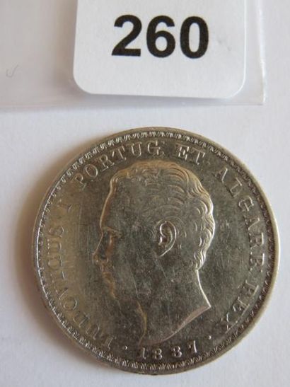 Monnaie - Portugal - 500 Reis Louis I 1887...