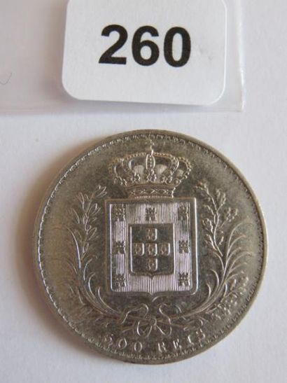 Monnaie - Portugal - 500 Reis Louis I 1887...