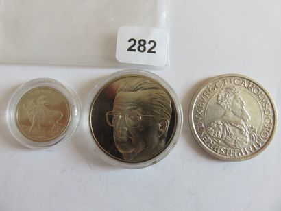 Monnaies - Europe - Lot de 3 pièces, 5 Écu...