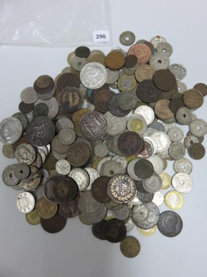 Monnaies - Lot de + de 320 monnaies diverses...
