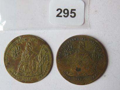 Lot de 2 jetons - Bonaparte et Campagne d'Italie...