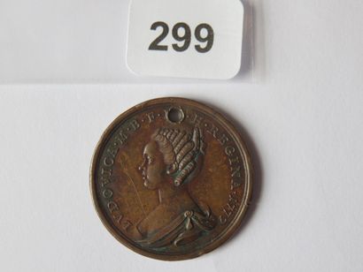 Médaille - Charles III, prétendant au trône...